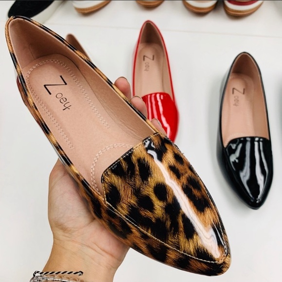 Zoey Patent Mule Leopard - Picture 2 of 3